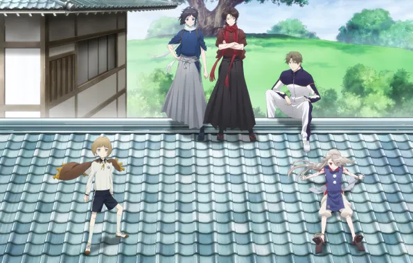 Anime, art, guys, Touken ranbu, Dance Of Swords