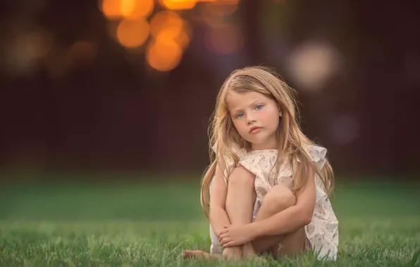 Picture girl, weed, bokeh, Meg Bitton