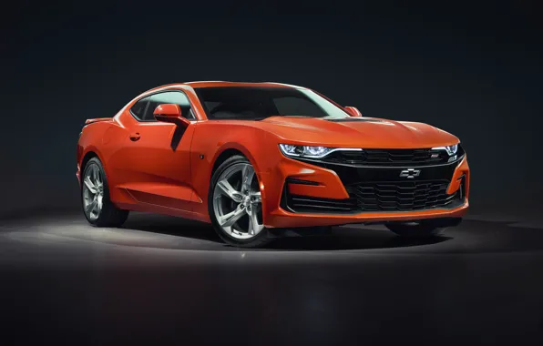 Chevrolet, Orange, Camaro, 2SS