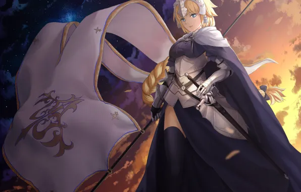 Anime, art, Fate/Grand Order, fate/grand order, Joan Age