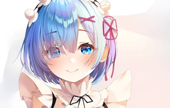 Face, smile, background, portrait, art, girl, bezel, REM
