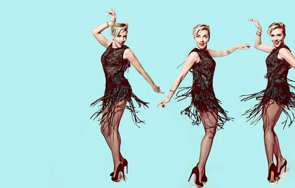Picture dance, Scarlett Johansson, Scarlett Johansson, photoshoot, 2015, Saturday Night Live