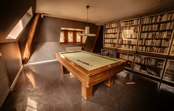 Background, sport, Billard Room