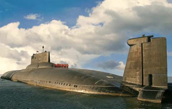Wallpaper submarine, SSBN, Dmitry Donskoy