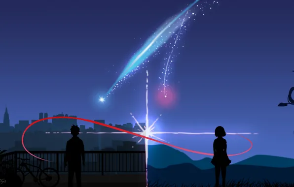 Art, shadows, Kamet, Your name, Kimi No VA On