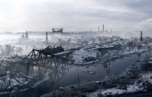 Picture background, the game, Metro: Exodus