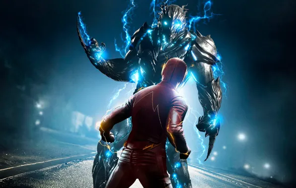 Picture mecha, hero, DC Comics, Flash, yuusha, tv series, The Flash, Grant Gustin