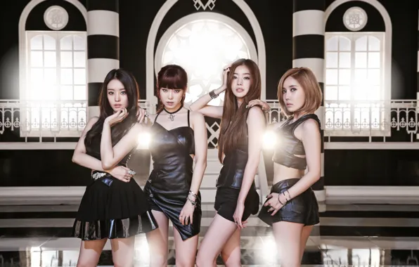 Music, girls, brunette, Asian girls, Secret, South Korea, k-pop