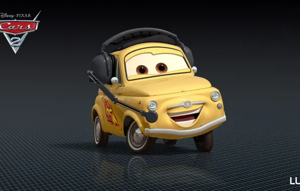 Picture cartoon, cars, pixar, disney, luigi