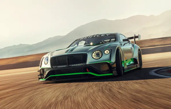 Bentley, Continental, racing car, GT3, 2018