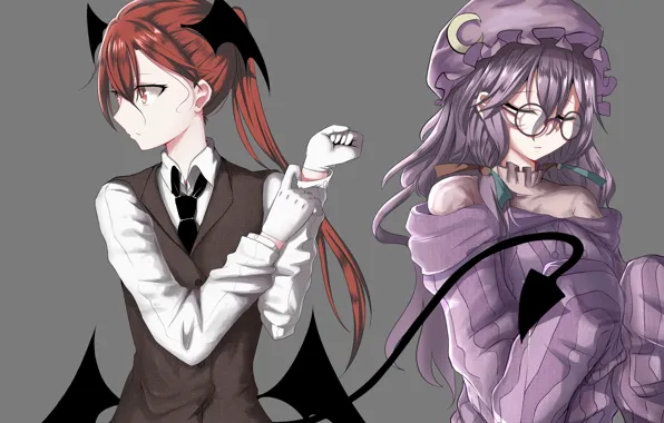 Background, girls, the game, anime, Touhou, Touhou