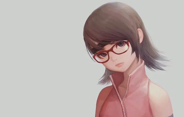 Sarada Uchiha, sarada, uchiha, HD phone wallpaper