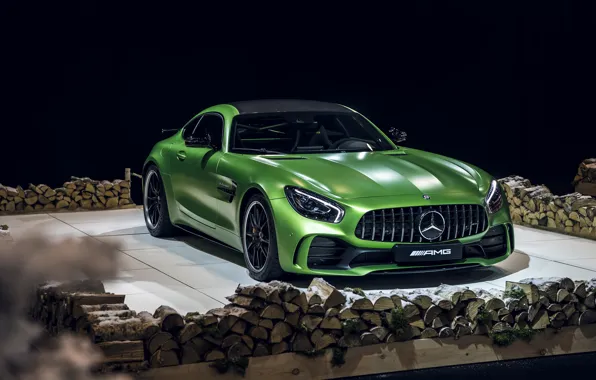 Picture Mercedes, Green, AMG