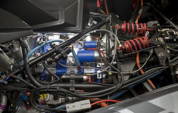 Concept, 2008, supercar, Mazda, supercar, The concept car, Furai, under the hood