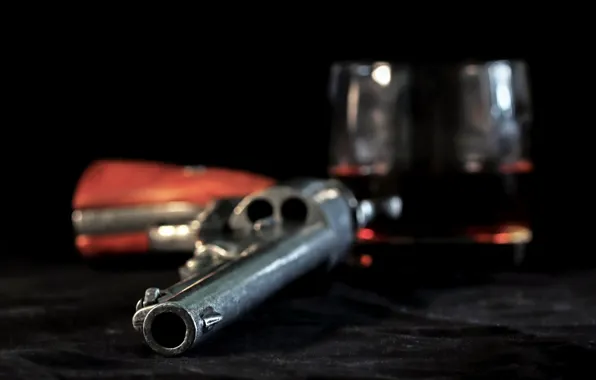 Weapons, background, revolver