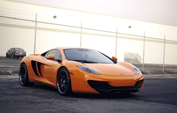 Picture McLaren, Machine, Orange, McLaren, Orange, Car, Car, Beautiful
