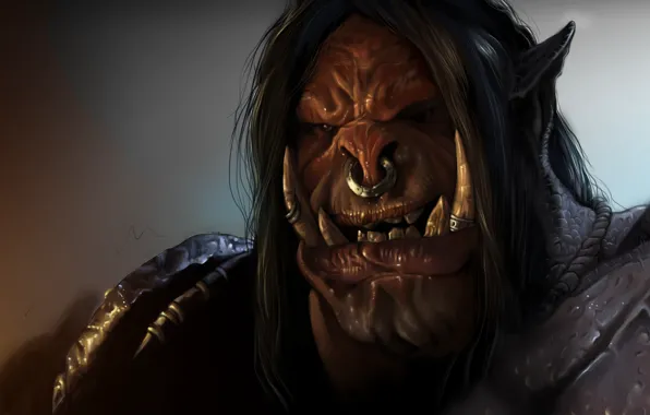 Picture world of warcraft, dlc, orc, Grommash, warlords of draenor, Grommash Hellscream, Grommash