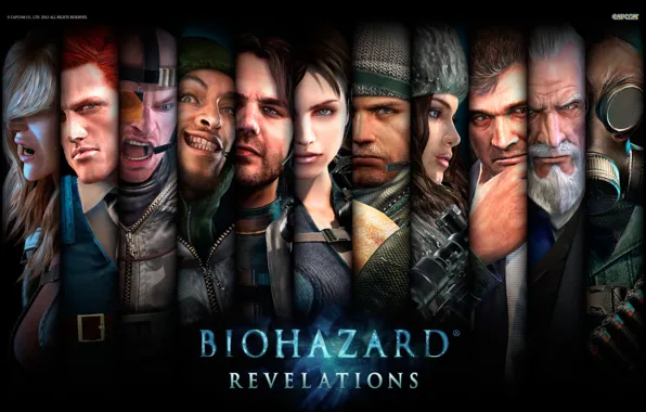 Picture wallpaper, resident evil, characters, Capcom, Resident Evil: Revelations, Biohazard, Jill Valentine, Jill Valentine