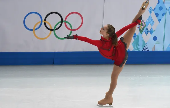 Picture figure skating, Olympic games, Yulia Lipnitskaya, skater
