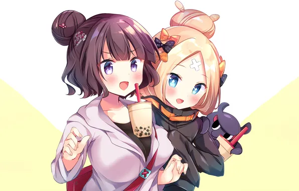 Girls, boobs, anime, blue eyes, beautiful, short hair, purple eyes, pretty