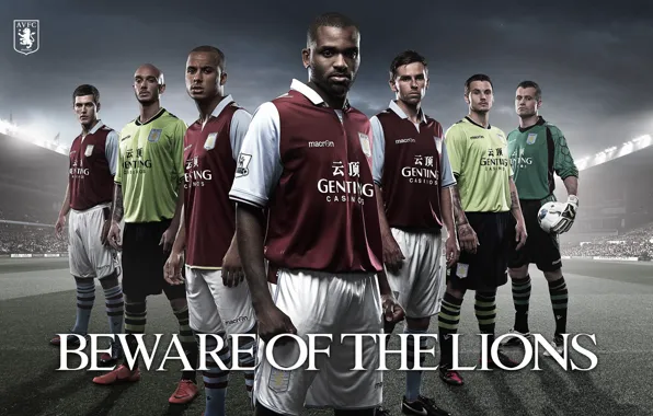 Lions, Aston Villa, bent