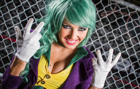 Picture Jessica Nigri, cosplay costume, joker girl
