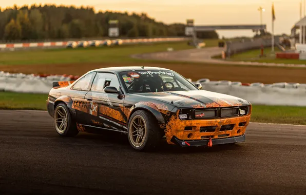 Drift, Nissan, Nissan, silvia, Datsun, drift car, S14, Rocket Bunny