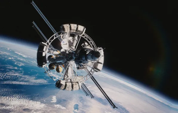 Picture planet, station, Ares 3, Our Greatest Adventure