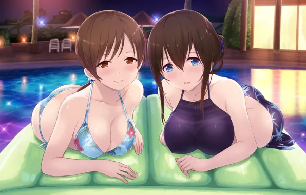 Kawaii, ass, boobs, big, breast, anime, tits, big tits