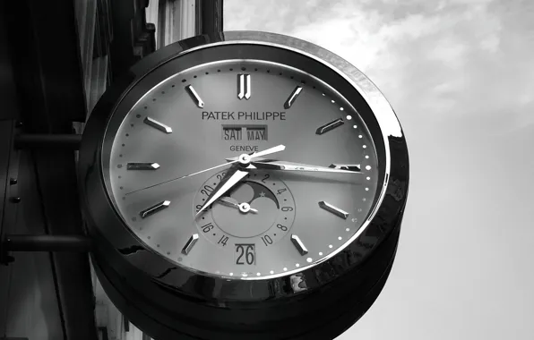 Clouds, watch, sign, dial, Patek Philippe, Sevenstorm Juhaszimrus
