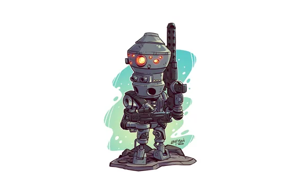 Star wars, IG-88, Derek Laufman