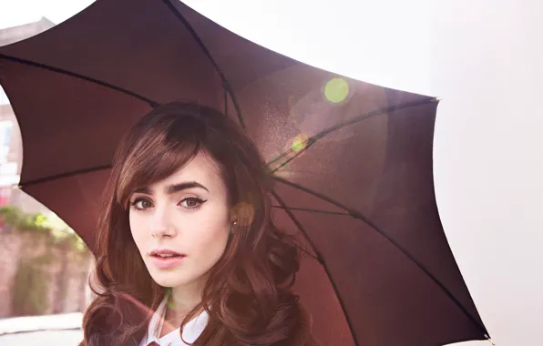 Actress, glamour, lily collins, Lily Collins