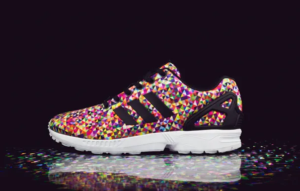 Picture Adidas, sneakers, Adidas, Flux Multi Color