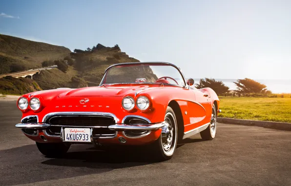Corvette, classic, chevrolet, Chevy, 1962, California Dreaming