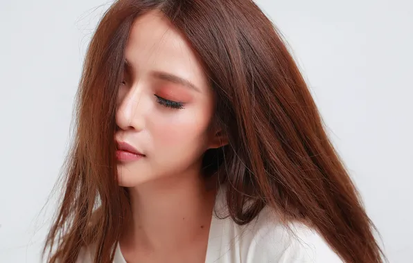 Picture girl, face, East, beauty, hair