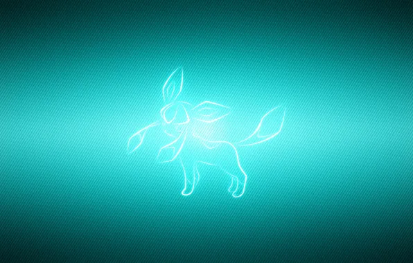 Glaceon Minimal Pokemon Wallpaper by djraspberry1999 on DeviantArt