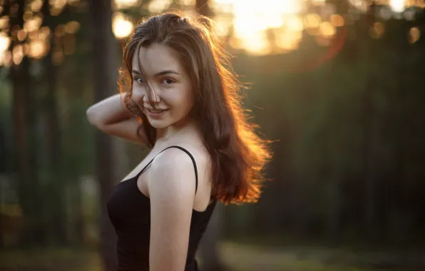 Picture look, face, model, hair, Lera