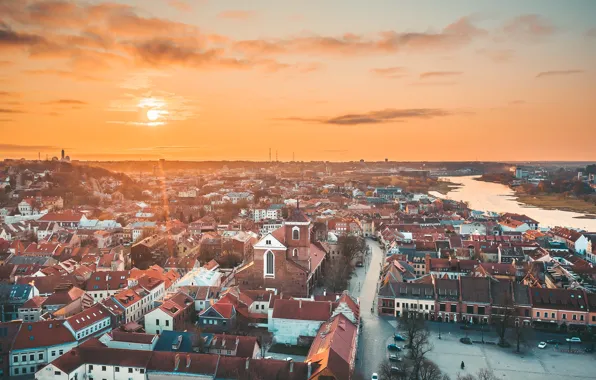 The city, Lithuania, Kaunas