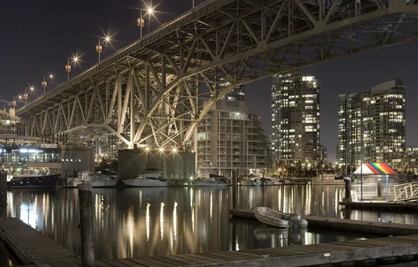 Canada, Vancouver, Street, Bridge Granville