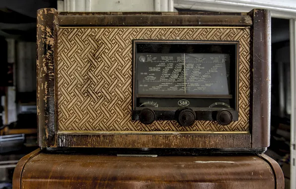 Background, radio, receiver