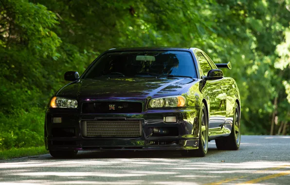 GT-R, R34, NISMO, Front view