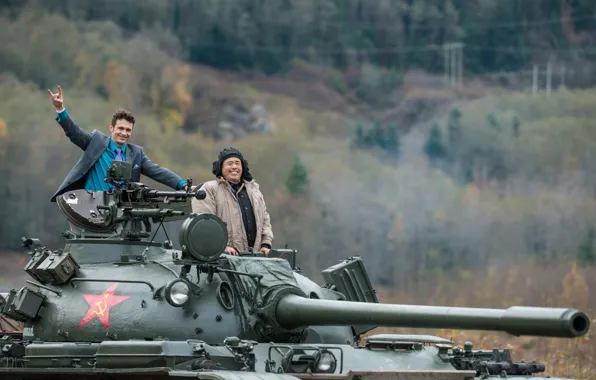Picture tank, James Franco, The Interview, Randall Park