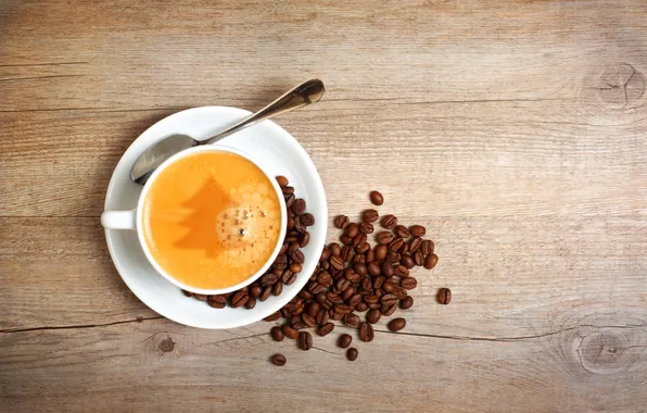 Picture winter, foam, trees, table, background, holiday, pattern, figure