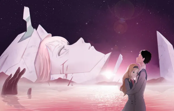 Girl, pair, guy, two, 002, Darling In The Frankxx, Cute in France