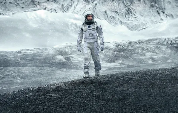 Picture Cooper, NASA, Winter, Legendary Pictures, Planet, Snow, Grey, Year