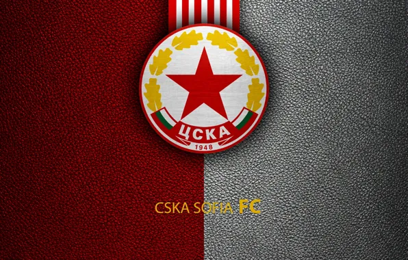 Wallpaper Wallpaper, Sport, Logo, Football, CSKA Sofia For Mobile.