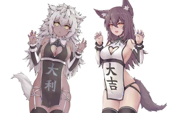 Sexy, lingerie, pantsu, cleavage, panties, thighhighs, long hair, dress