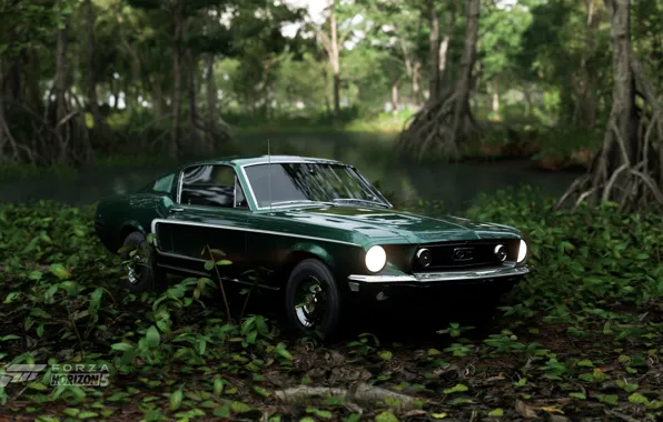 Mustang, Ford, Auto, Mustang 1967, Strength 5