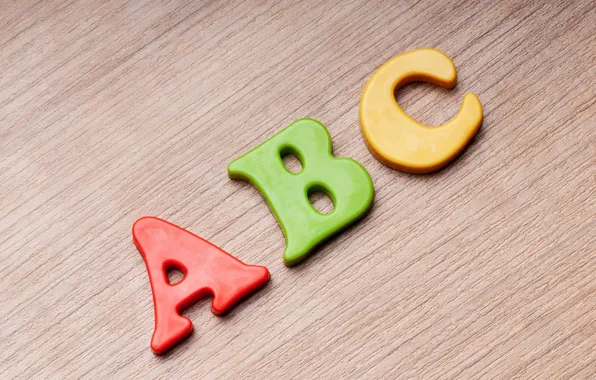 Picture letters, background, different, English letter, a b c