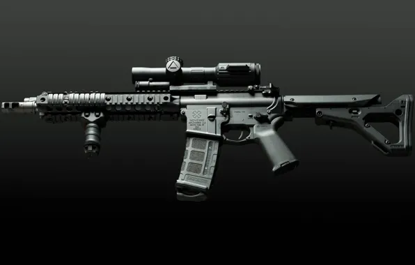 Picture weapons, assault rifle, AR-15, assault rifle